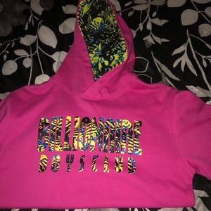 Billionaire Boys Club logo print hoodie